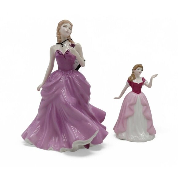 ROYAL DOULTON Pretty Ladies Victoria and Vicki 2004 Figurines Boxed with COA - Picture 12 of 13